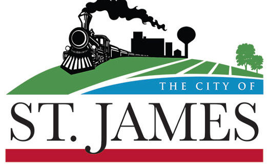 The City of St. James logo